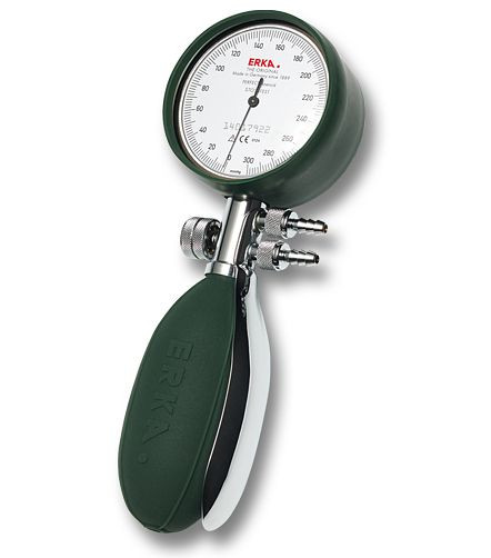 ERKA merilnik krvnega tlaka Ø56mm Klinik (z zaščitnim pokrovčkom) z manšeto Perfect Aneroid Klinik 56, mer: 10-15cm, 214.28482