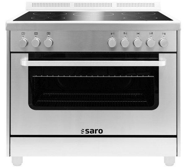 Saro indukcijski štedilnik + električna pečica TS95IND61X srebrna, 331-1200