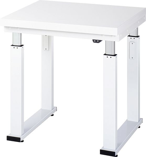 RAU delovna miza serije adlatus 600 (električno nastavljiva višina), delovna plošča s trdo laminatno oblogo, 750x740-1140x700 mm, 08-WB-075-070-H