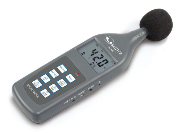 Sauter merilnik ravni zvoka - Razred II 30 dB - 130 dB, d= 0,1 dB, SU 130