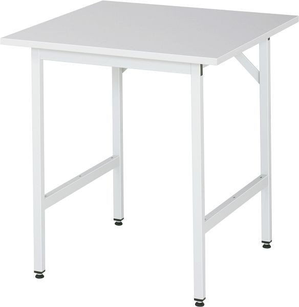 Delovna miza serije RAU Jerry (3030) - višinsko nastavljiva, melaminska plošča, 750x800-850x800 mm, 06-500M80-07.12