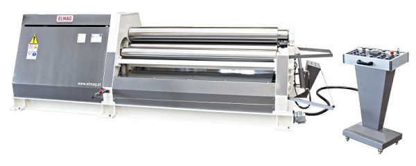 ELMAG hidravlični 4-valjni okroglo krivilni stroj, AHS 2100x10 mm, 83180
