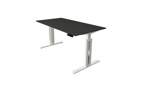 Kerkmann Move 3 sveža sedeča/stoječa miza, Š 1600 x G 800 mm, električno nastavljiva višina od 720-1200 mm, antracitna, 10184713