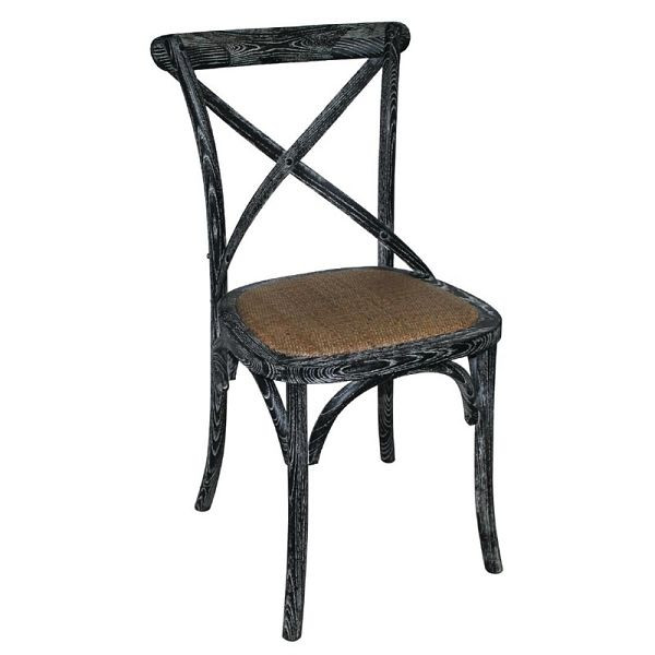 Jedilni stoli Bolero brezov les pran črn, PU: 2 kosa, GG654