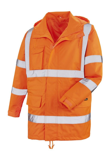 teXXor dobro vidna dežna jakna BARRIE, živo oranžna, vel.: S, pak. 10 kom, 4102-S