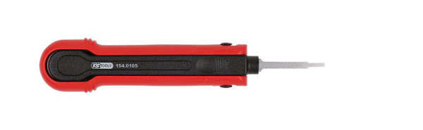KS Tools orodje za odklepanje ploščatih čepov/ploščatih vtičnic 1,2 mm (AMP Tyco MQS), 154.0105