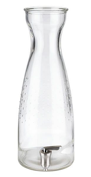 APS kozarec s pipo, Ø 15,5 cm, višina: 42 cm, steklena posoda, 4,5 litra, 10422