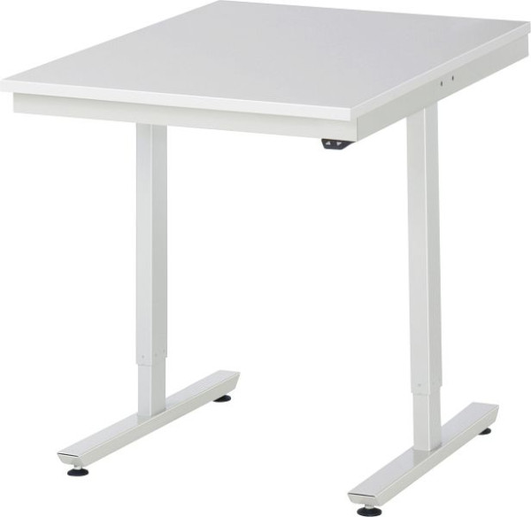 RAU delovna miza serije adlatus 150 (električno nastavljiva višina), EGB melaminska plošča, 750x720-1120x1000 mm, 08-AT-075-100-ME
