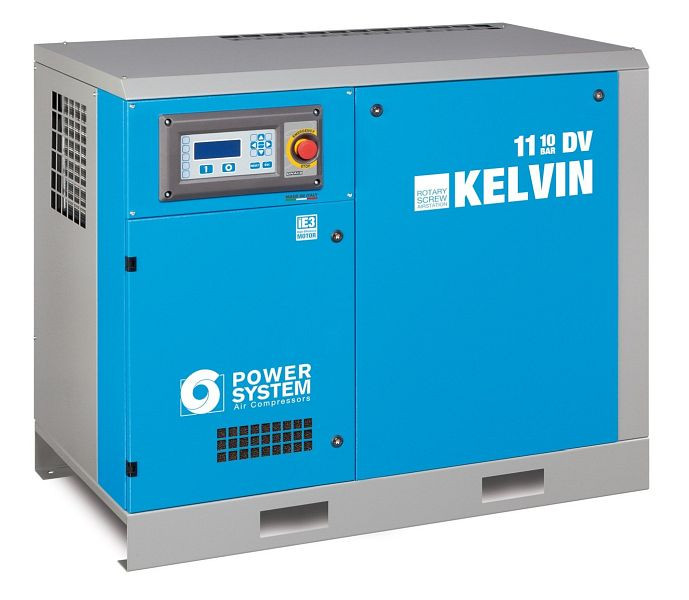Industrijski vijačni kompresor POWERSYSTEM IND, spremenljiva hitrost KELVIN 11-10 DV, 20140932