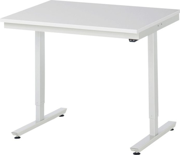 RAU delovna miza serije adlatus 150 (električno nastavljiva višina), melaminska plošča, 1000x720-1120x800 mm, 08-AT-100-080-M