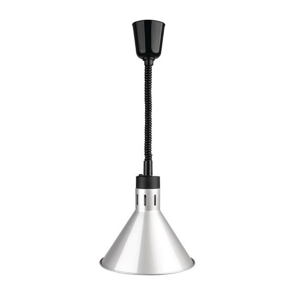 Buffalo raztegljiva stožčasta grelna svetilka s srebrnim zaključkom, DY464
