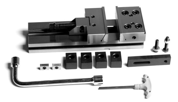 MACK precizni strojni primež mehanski, BB 150 mm, SW 200 mm, ZE-CMC-150/200