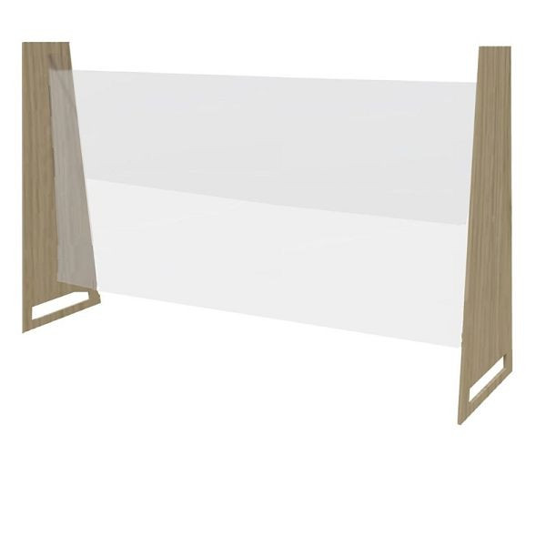 Bolero Easy Screen model mize pregrada svetel hrast 86 x 125 cm, FP425