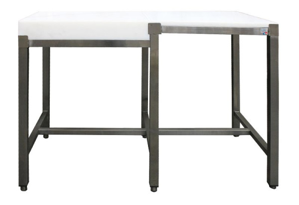 Rezalna miza Saro s kocko za rezanje brez hrbtne plošče 1000x500, 700-7700