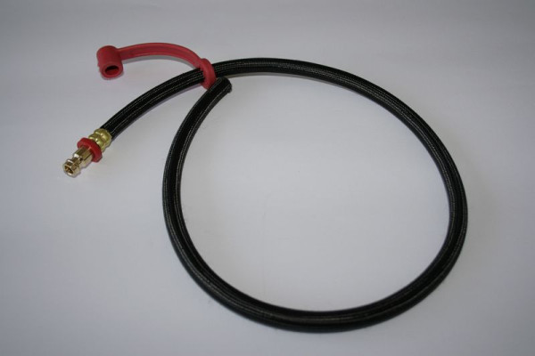 ELMAG cev za vročo vodo rdeča 5,5 mm x 1,5 mm komplet, z nastavkom 0,5 mm za paket cevi BINZEL MB 501, 9054313