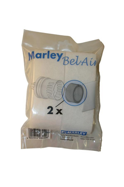 Marley dovodni zračni kanal z nadomestnim filtrom za zaščito pred cvetnim prahom, pak.: 2 kosa, 064406