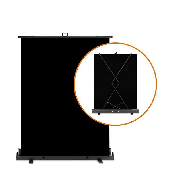Walimex pro roll-up plošča ozadje črna 155x200, 23076