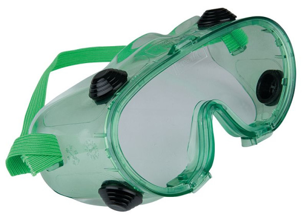 Zaščitna očala KS Tools z gumijastim trakom-prozorna, CE EN 166, 310.0112
