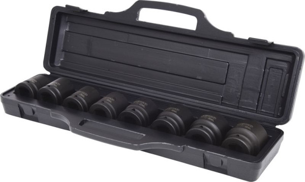 KS Tools 3/4" set udarnih nasadnih ključev, 8 kosov kratkih, 24-38 mm, 515.0210