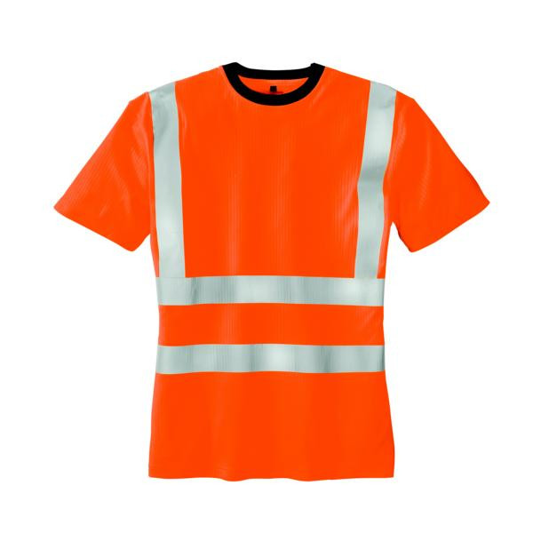 teXXor vidna majica s kratkimi rokavi HOOGE, velikost: L, barva: živo oranžna, pak. 20 kom, 7009-L