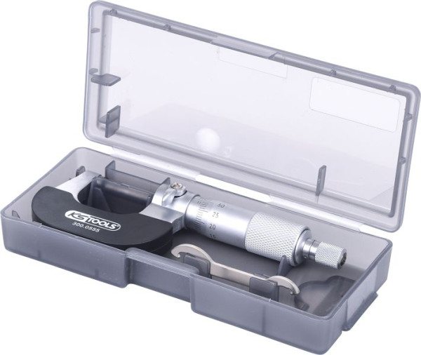 Zunanji mikrometer KS Tools, 0-25 mm, 300.0555