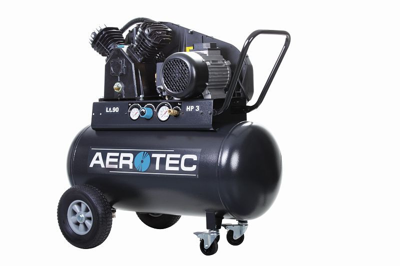 AEROTEC batni kompresor na stisnjen zrak, mazan z oljem, 500-90 TECH, 2013240