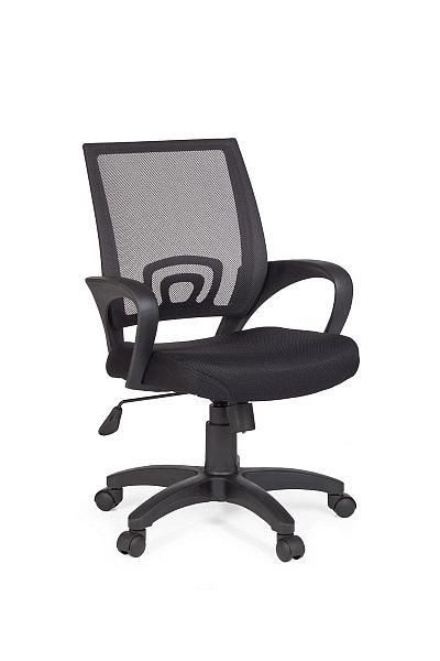 Amstyle pisarniški stol Rivoli Black Desk Chair with Armrest, SPM1.075
