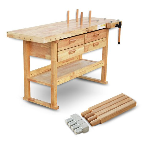 BAMATO delovna miza WORK-1640 iz masivnega lesa WORK-1640