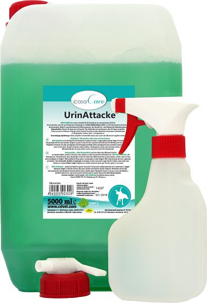 cdVet casaCare Urine Attack kanister z razpršilko 5 L, 302