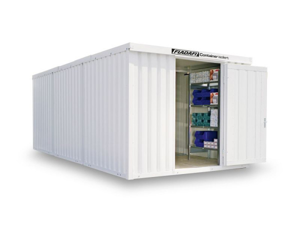 FLADAFI kombinacija kontejnerjev za material, model IC 1360, izolirana, 3.050 x 6.520 x 2.470 mm, F2223300101