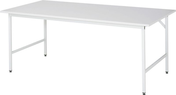 Delovna miza serije RAU Jerry (3030) - višinsko nastavljiva, melaminska plošča, 2000x800-850x1000 mm, 06-500M10-20.12