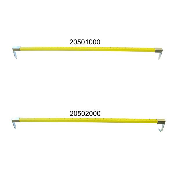 NESTLE rezalna palica, označevalna merilna palica, 100 cm, les, 20x20 mm, lahka izvedba, 20502000