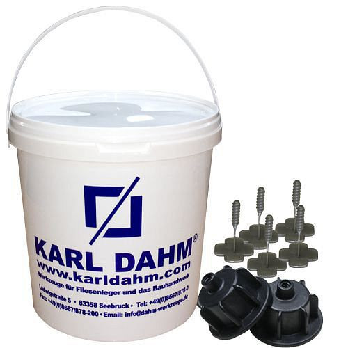 Nivelirni sistem Karl Dahm osnovni set črn, 1 mm, 12451