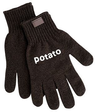 Contacto rokavica za čiščenje zelenjave, rjava za krompir POTATO, pak.: par, 6537/001