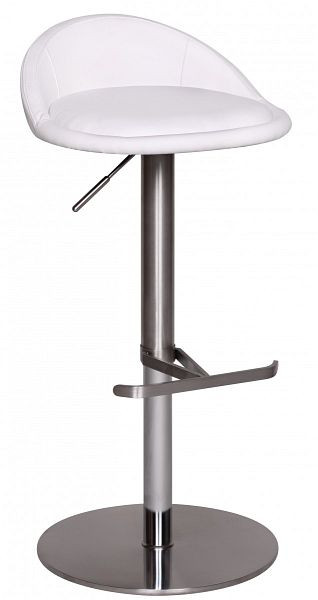 Wohnling barski stol bel iz nerjavečega jekla po višini nastavljiv sedež 54 - 79 cm, WL1.282