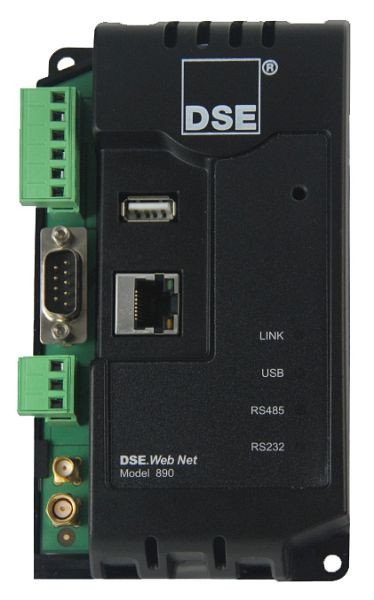 ELMAG daljinski nadzorni prehod DSE 890 Webnet za generatorje z DSE krmiljenjem od DSE 45xx različice, 53705
