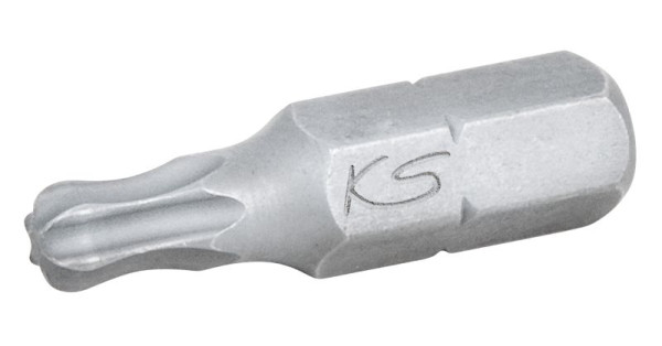 KS Tools 1/4" nastavek Torx, 25 mm, kroglasta glava, T10, 911.3389