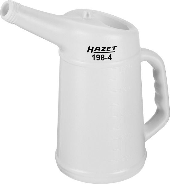Merilna posoda Hazet, za zavorno tekočino, material: HDPE barva: bela/prozorna, prostornina: 1 l, 198-4