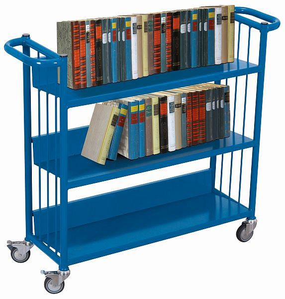 VARIOfit transportni voziček za knjige, zunanje mere: 1.085 x 300 x 900 mm (ŠxGxV), Š-300.000