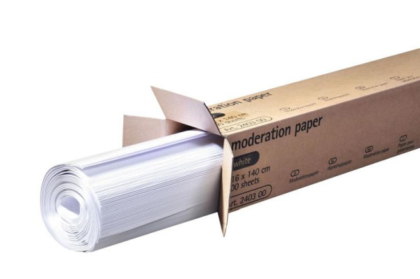 Predstavitveni papir Legamaster, 100 kosov v škatli, bel, 80 g/m², 116 x 140 cm, 7-240300