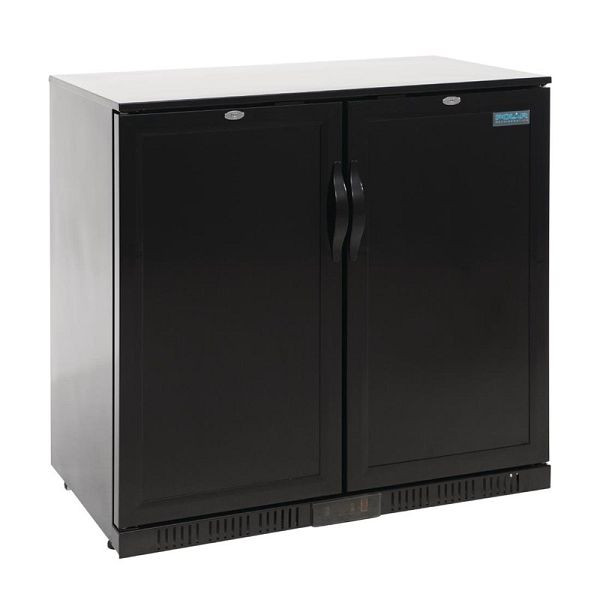 Barski hladilnik Polar serije G z 2 podometnimi spustnimi vrati 208L, GL016