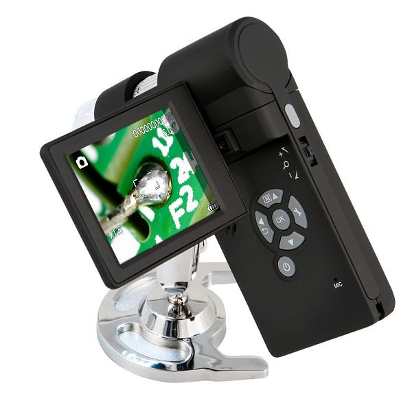 Digitalni mikroskop PCE Instruments, 4x digitalni zoom, programska oprema USB, PCE-DHM 10