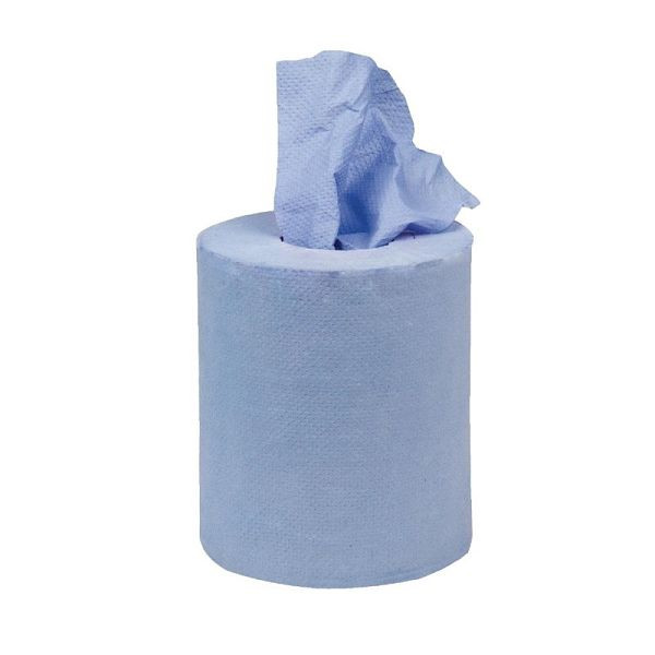 Jantex zvitki brisač za notranjo uporabo, majhni, modri, 1-slojni, PU: 12 kosov, GD728