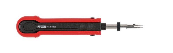 KS Tools orodje za odklepanje ploščatih vtikačev/ploščatih vtičnic 2,8 mm (KOSTAL SLK), 2-smerno nastavljivo, 154.0120