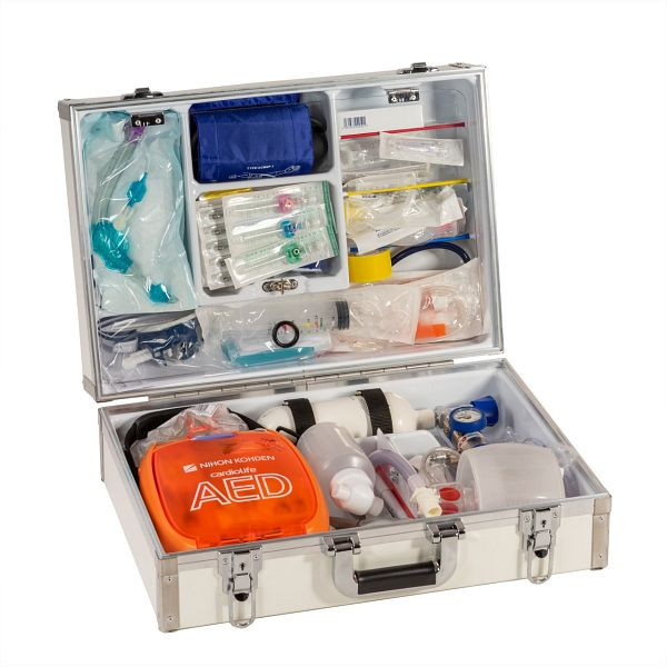 MBS Medizintechnik EUROsafe AED urgentni kovček s popolnim polnjenjem, 533426
