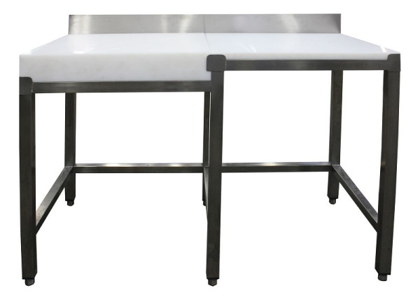 Rezalna miza Saro s rezalnim blokom na levi strani z dvigalom 1000x500, 700-7730