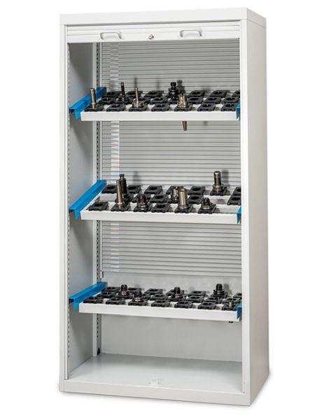 Bedrunka+Hirth CNC roletna omarica z aluminijasto roleto vključno s 3 x CNC nosilnimi okvirji za orodje, R 36-16, 1000 x 500 x 1950 mm, 02.289.00/3A