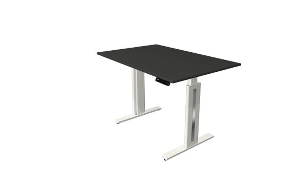 Kerkmann Move 3 sveža sedeča/stoječa miza, Š 1200 x G 800 mm, električno nastavljiva višina od 720-1200 mm, antracit, 10184113