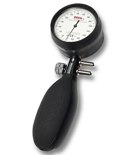 ERKA merilnik krvnega tlaka Ø48mm klinik (z zaščitnim pokrovčkom) z manšeto PROFI KLINIK 48, mer: 27-35cm, 230.20492
