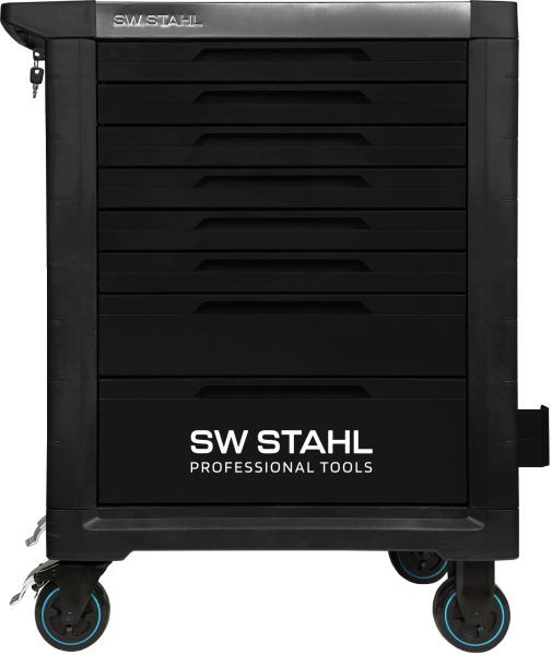SW-Stahl profesionalni delavniški voziček TT801, črn, neopremljen, 07101L
